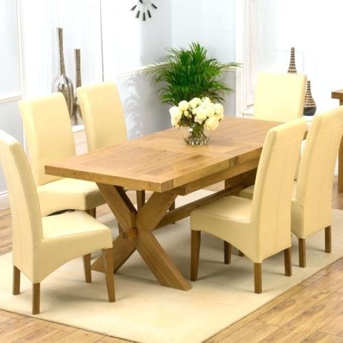 Glass And Oak Dining Tables And Chairs (Photo 10 of 20)