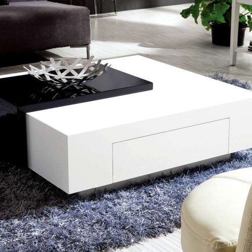 White And Black Coffee Tables (Photo 2 of 20)