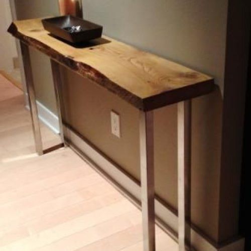 Reclaimed Wood Console Tables (Photo 18 of 20)