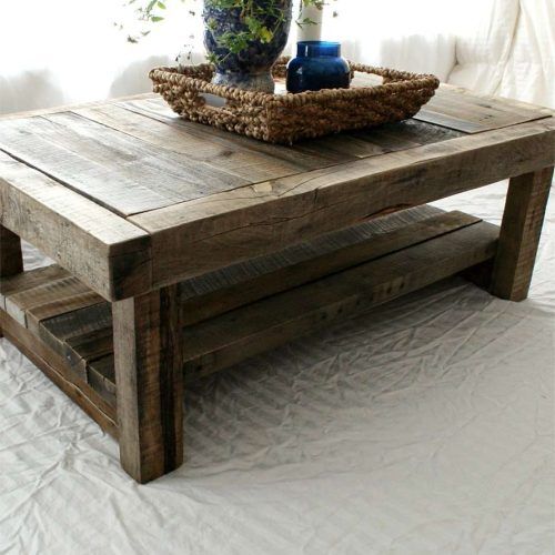 Reclaimed Wood Coffee Tables (Photo 5 of 20)