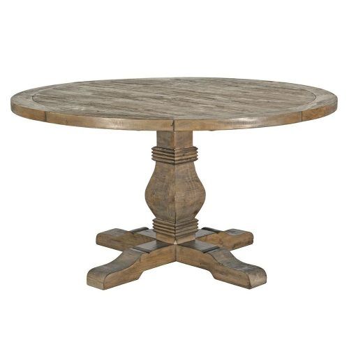 Reclaimed Teak And Cast Iron Round Dining Tables (Photo 5 of 20)