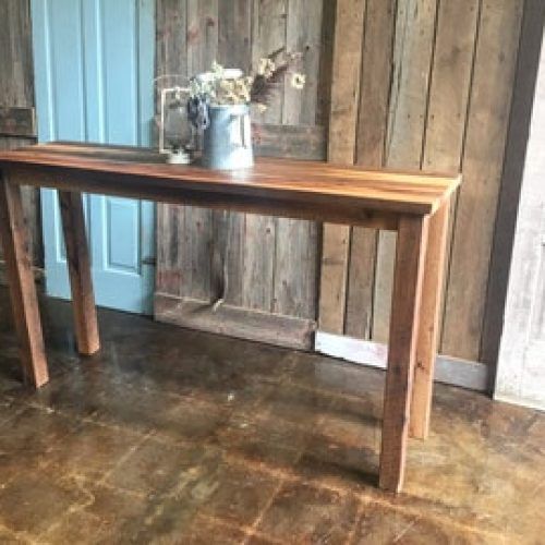 Barnwood Console Tables (Photo 14 of 20)