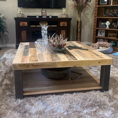 Wood Accent Coffee Tables (Photo 9 of 20)
