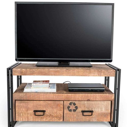 Industrial Tv Stands (Photo 11 of 15)