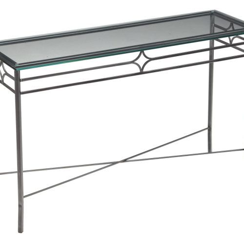 Silviano 60 Inch Iron Console Tables (Photo 10 of 20)