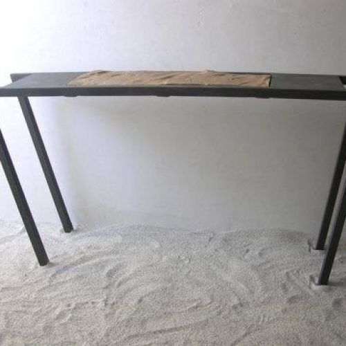Round Iron Console Tables (Photo 16 of 20)