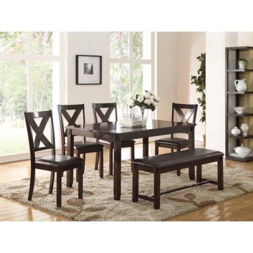 Osterman 6 Piece Extendable Dining Sets (Set Of 6) (Photo 5 of 20)