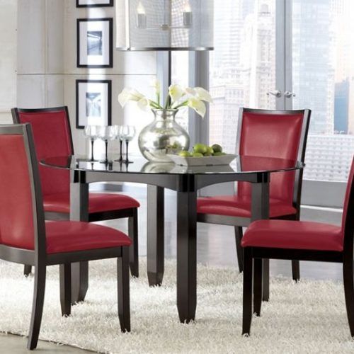 Red Dining Table Sets (Photo 5 of 20)