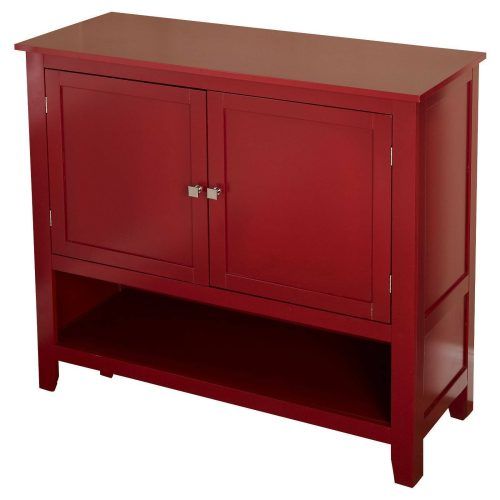 Simple Living Red Montego Buffets (Photo 19 of 20)