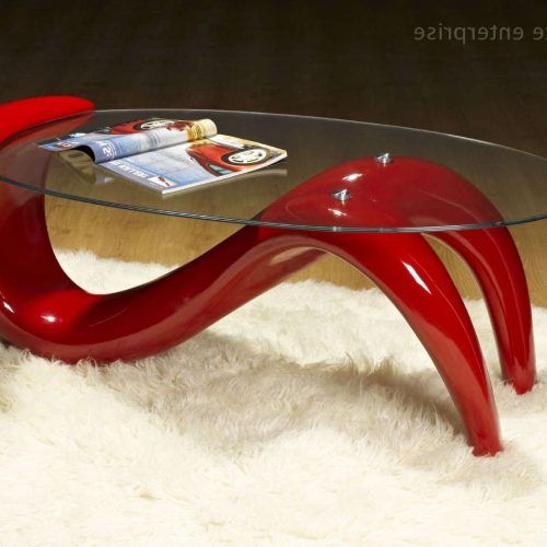 Red Coffee Tables (Photo 3 of 20)