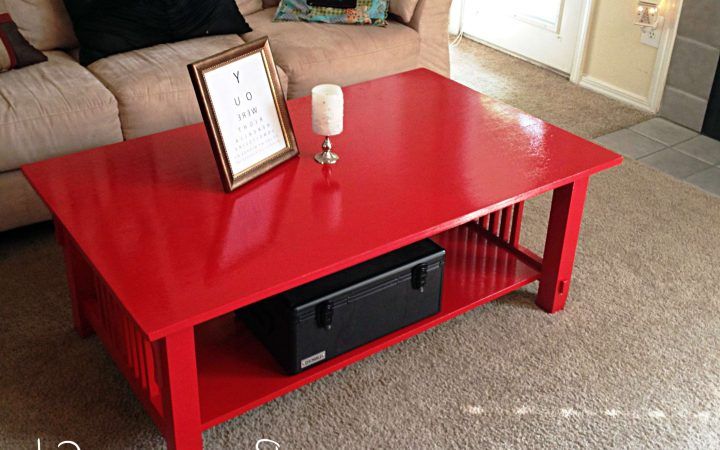 20 Best Collection of Red Gloss Coffee Tables