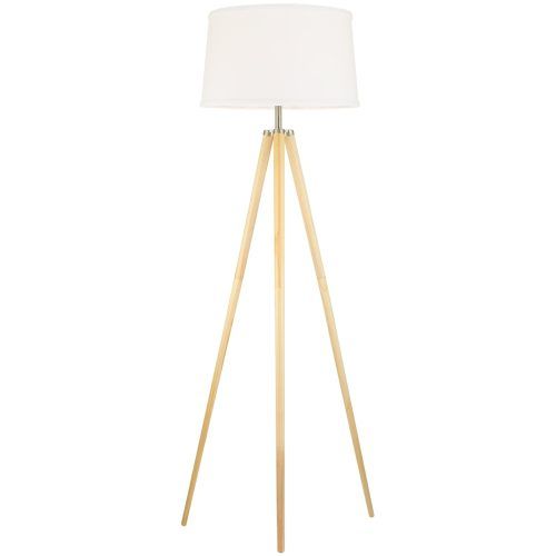 White Shade Floor Lamps (Photo 14 of 20)