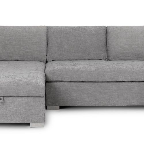 Sofa Beds With Right Chaise And Pillows (Photo 6 of 20)