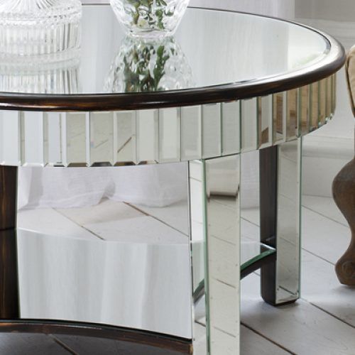 2-Piece Round Console Tables Set (Photo 10 of 20)