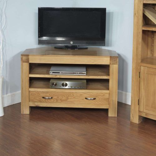 Solid Oak Tv Cabinets (Photo 11 of 20)