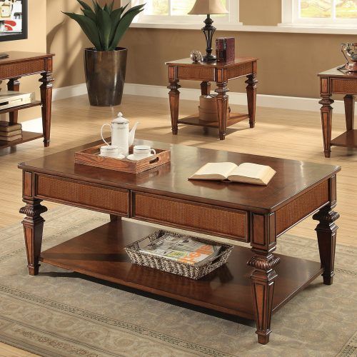 Jessa Rustic Country 54-Inch Coffee Tables (Photo 11 of 20)