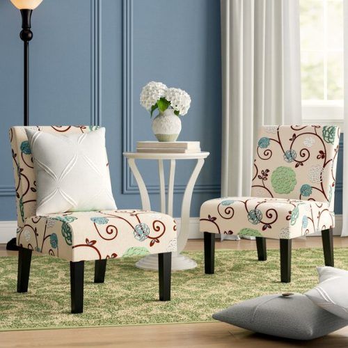 Alush Accent Slipper Chairs (Set Of 2) (Photo 6 of 20)