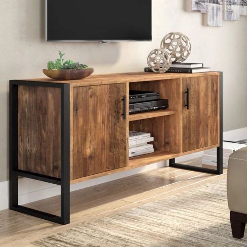 Giltner Solid Wood Tv Stands For Tvs Up To 65" (Photo 1 of 20)