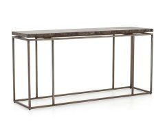 The 20 Best Collection of Roman Metal Top Console Tables