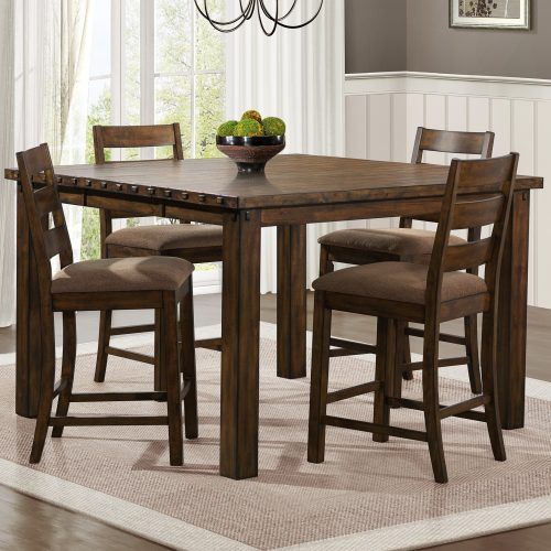 Romriell Bar Height Trestle Dining Tables (Photo 11 of 20)