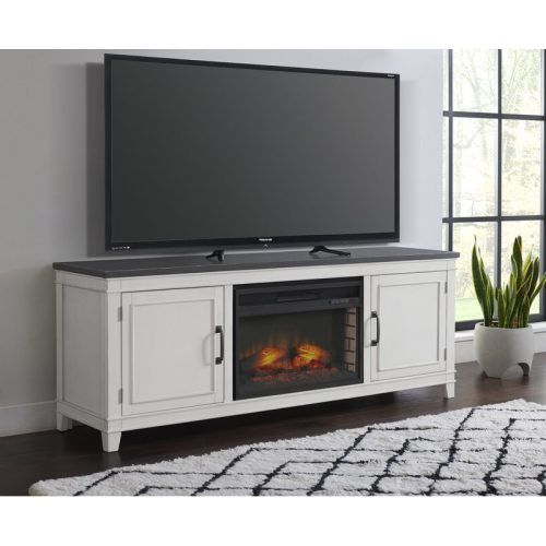 Neilsen Tv Stands For Tvs Up To 50" With Fireplace Included (Photo 15 of 20)