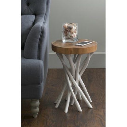 2-Piece Round Console Tables Set (Photo 4 of 20)