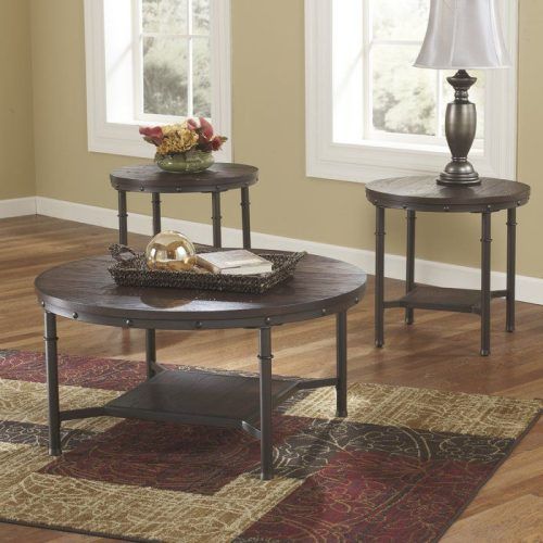 2-Piece Round Coffee Tables Set (Photo 16 of 20)