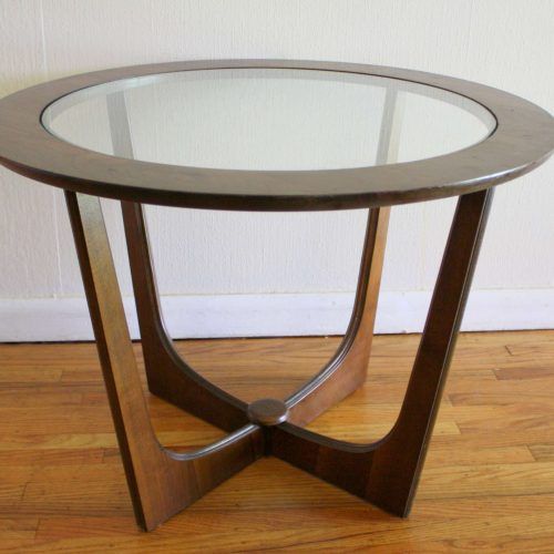 Round Glass And Wood Coffee Tables (Photo 4 of 20)