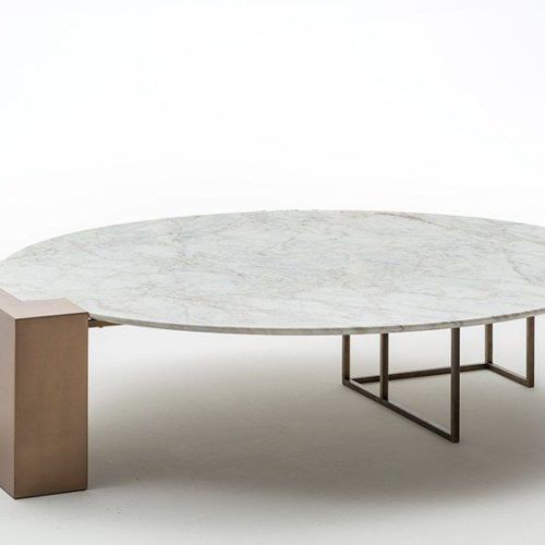 Honey Oak And Marble Coffee Tables (Photo 20 of 20)
