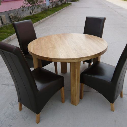 Oak Round Dining Tables And Chairs (Photo 16 of 20)