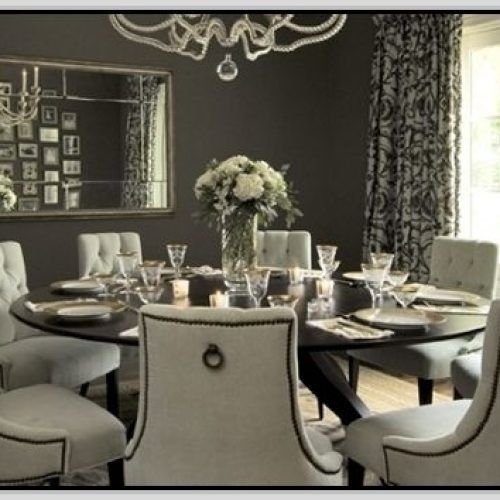 8 Seater Round Dining Table And Chairs (Photo 5 of 20)