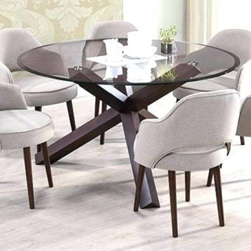 Glass Dining Tables With 6 Chairs (Photo 13 of 20)