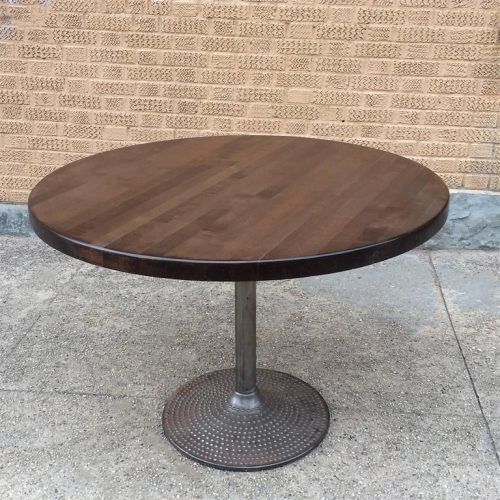 Dellaney 35'' Iron Dining Tables (Photo 16 of 20)