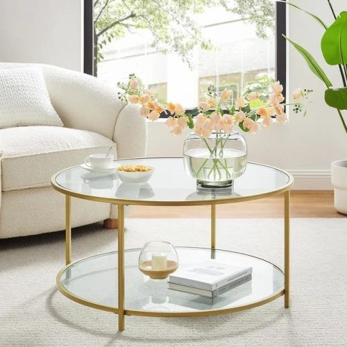 Tempered Glass Top Coffee Tables (Photo 19 of 20)