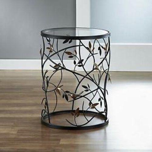 Leaf Round Console Tables (Photo 14 of 20)