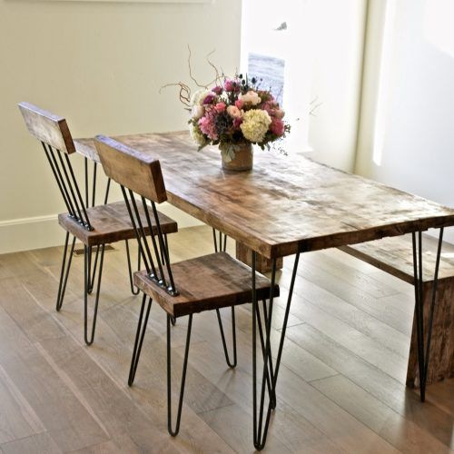 Round Hairpin Leg Dining Tables (Photo 14 of 20)