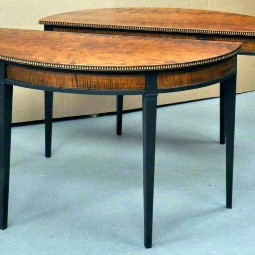 Round Half Moon Dining Tables (Photo 15 of 20)