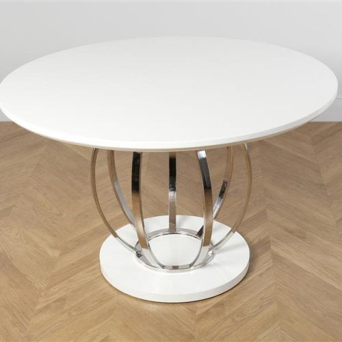 Round High Gloss Dining Tables (Photo 15 of 20)