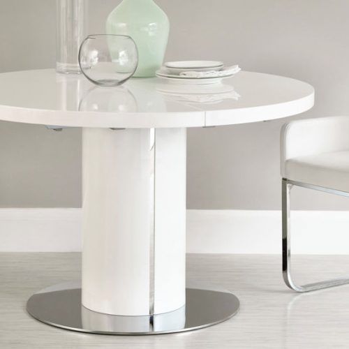 Round High Gloss Dining Tables (Photo 2 of 20)