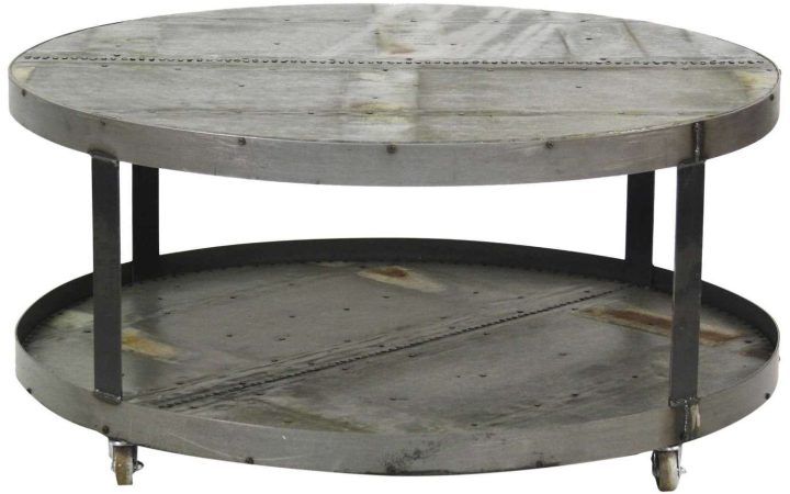 2024 Popular Round Metal Coffee Tables