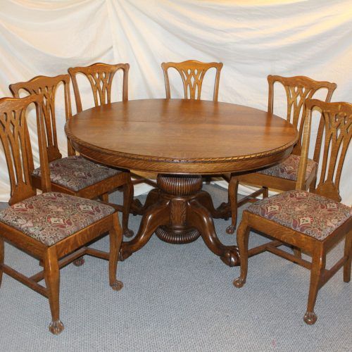 Antique Oak Dining Tables (Photo 4 of 20)