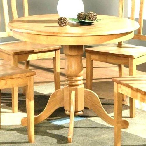 Round Oak Dining Tables And Chairs (Photo 18 of 20)