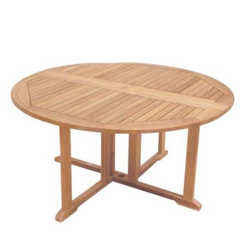 Round Teak Dining Tables (Photo 15 of 20)