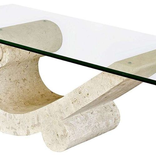 Glass And Stone Coffee Table (Photo 1 of 20)