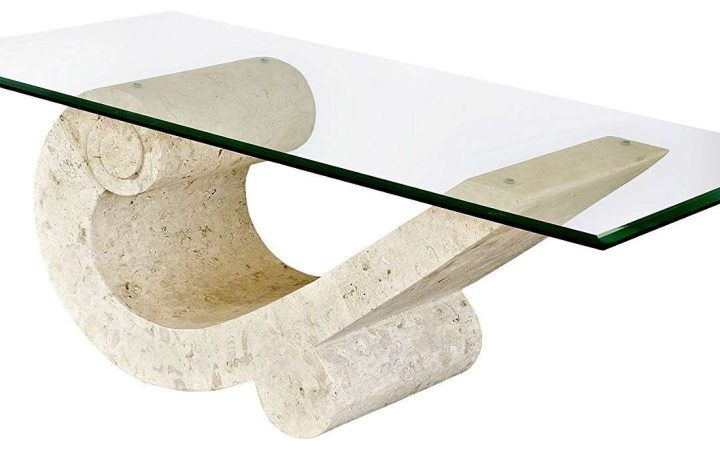 The Best Glass and Stone Coffee Table