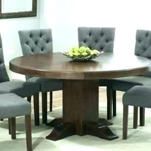 Dark Wood Dining Tables 6 Chairs (Photo 11 of 20)