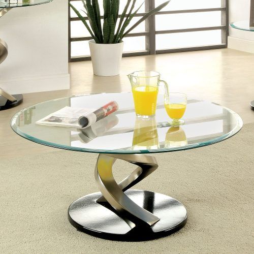Velma Modern Satin Plated Coffee Tables (Photo 10 of 20)