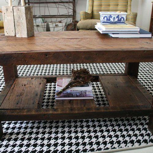 Rustic Coffee Tables With Bottom Shelf (Photo 12 of 20)