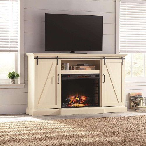 Rustic White Tv Stands (Photo 20 of 20)