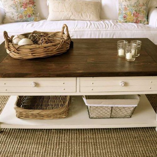 Rustic Coffee Tables With Bottom Shelf (Photo 15 of 20)
